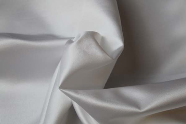 DUCHESS SATIN - WHITE